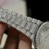 Patek Philippe Nautilus 5719 Custom Full Moissanite Diamonds 40mm Super Clone - Image 5