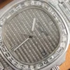 Patek Philippe Nautilus 5719 Full Diamonds Baguette 40mm Super Clone - Image 8