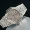 Patek Philippe Nautilus 5719 Full Diamonds Baguette 40mm Super Clone - Image 4