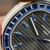 Patek Philippe Nautilus 5723 Gray Dial Bezel Stone Blue 40mm - Image 8