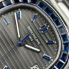 Patek Philippe Nautilus 5723 Gray Dial Bezel Stone Blue 40mm - Image 5