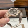 Patek Philippe Nautilus 5723 Gray Dial Bezel Stone CZ Baguette 40mm - Image 3