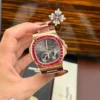 Patek Philippe Nautilus 5724 Gray Dial Bezel Stone Red Baguette CZ 40mm - Image 2
