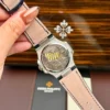 Patek Philippe Nautilus 5724 Blue Dial Bezel Stone Blue Baguette CZ 40mm - Image 4