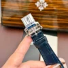 Patek Philippe Nautilus 5724 Blue Dial Bezel Stone Blue Baguette CZ 40mm - Image 5