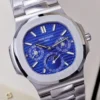 Patek Philippe Nautilus 5740 Men Blue Dial Metal Bracelet 40mm Super Clone - Image 4