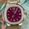 Patek Philippe Nautilus 7010R Purple Dial Quartz Movement GR Factory 32mm - Image 5