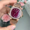 Patek Philippe Nautilus 7010R Purple Dial Quartz Movement GR Factory 32mm - Image 4