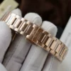 Patek Philippe Nautilus 7010R Women Blue White Dial Metal Bracelet GR Factory 32mm Super Clone - Image 9