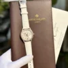 Patek Philippe Complications 4947R White Leather Strap 38mm Super Clone - Image 6
