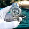 Rolex Cosmograph Daytona Eye of the Tiger Custom Moissanite Diamonds 40mm Super Clone