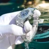 Rolex Cosmograph Daytona Eye of the Tiger Custom Moissanite Diamonds 40mm Super Clone - Image 4