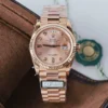 Rolex Day-Date 128235 Rose Gold Pink Dial GF Factory 36mm Super Clone – 156 Grams