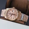 Rolex Day-Date 128235 Rose Gold Pink Dial GF Factory 36mm Super Clone – 156 Grams - Image 3