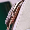 Rolex Day-Date Moissanite Diamonds and 18K Gold Wrapped Custom GM Factory 40mm Super Clone - Image 6