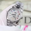 Rolex Day-Date Luxury Full Moissanite Diamond Dial GM Factory 40mm Super Clone - Image 5