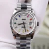 Rolex Day-Date Luxury Full Moissanite Diamond Dial GM Factory 40mm Super Clone - Image 2