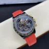Rolex Daytona by Blaken Skeleton Dial Red Rubber Strap 40mm Super Clone - Image 2