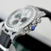 Rolex Daytona MOP Dial Number Markers and Moissanite Diamond Bezel Custom 40mm - Image 7