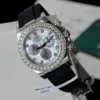Rolex Daytona MOP Dial Number Markers and Moissanite Diamond Bezel Custom 40mm - Image 2