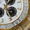 Rolex Daytona Meteorite Dial Gold Wrapped + Moissanite Baguette 40mmRolex Daytona Meteorite Dial Gold Wrapped + Moissanite Baguette 40mm - Image 6