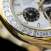 Rolex Daytona Meteorite Dial Gold Wrapped + Moissanite Baguette 40mmRolex Daytona Meteorite Dial Gold Wrapped + Moissanite Baguette 40mm - Image 7