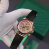 Rolex Daytona Rainbow Rubber Strap MS Factory 40mm Super Clone - Image 2