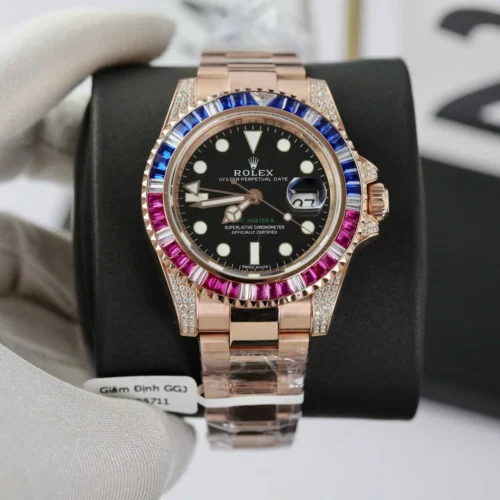 Rolex GMT-Master II 126755 SARU 18K Gold Wrapped Custom 41mm