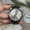 Rolex Oyster Perpetual 124300 Gray Silver Dial VS Factory 41mm Super Clone