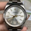 Rolex Oyster Perpetual 124300 Gray Silver Dial VS Factory 41mm Super Clone - Image 3